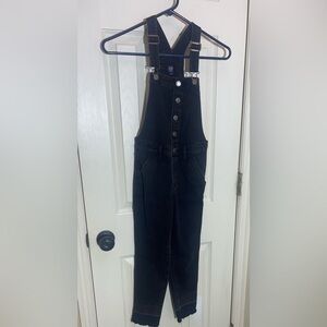 Girls Gap black overalls size large nwot never worn